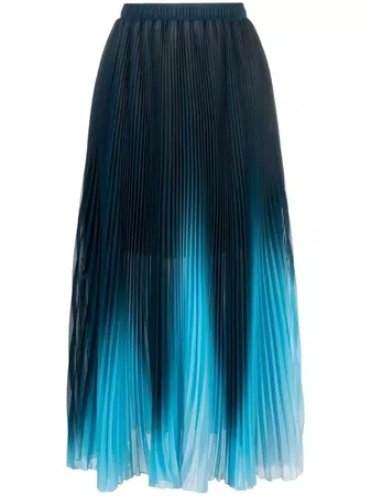 Ermanno Scervino high-waisted plissé skirt