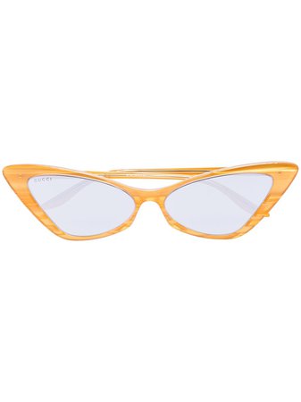 Gucci Eyewear Cat eye-solglasögon - Farfetch