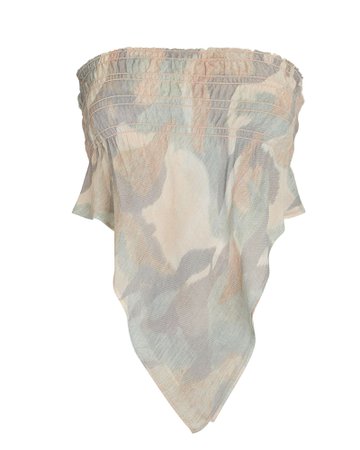 Dion Lee Strapless Camouflage Top | INTERMIX®
