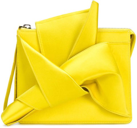 Iconic bow clutch