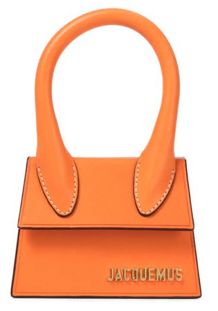 orange jacquemus bag
