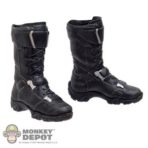 Black Winter Soldier Boots