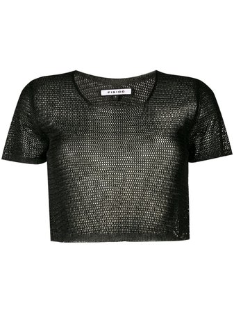 Fisico mesh knit cropped top SS19 - Farfetch Australia