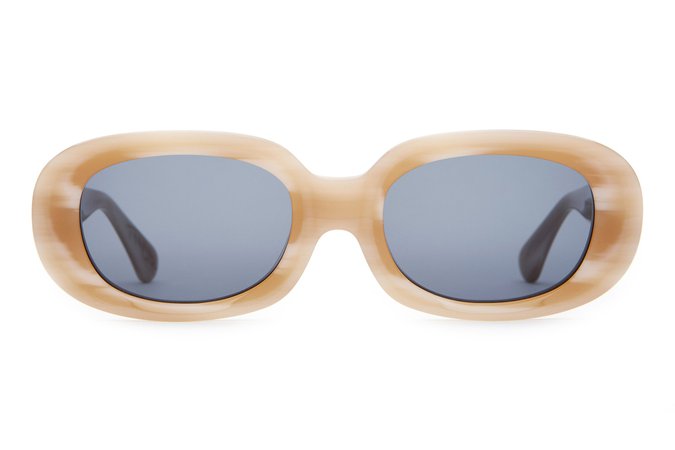 Crap® Eyewear | The Bikini Vision Bone White Square Sunglasses