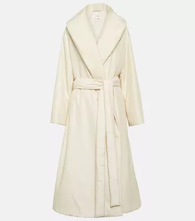 Francine Puffer Coat in White - The Row | Mytheresa