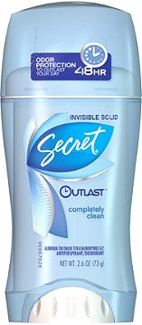 Secret Outlast Completely Clean Invisible Solid Deodorant | Ulta Beauty