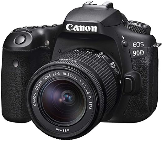 Canon 90DKIS Digital Camera - SLR Canon EOS 90D DSLR with EFS 18-55mm f/4-5.6mm STM Lens, Black (90DKIS): Digital SLRs: Amazon.com.au