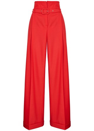 drape front red pants - Google Search