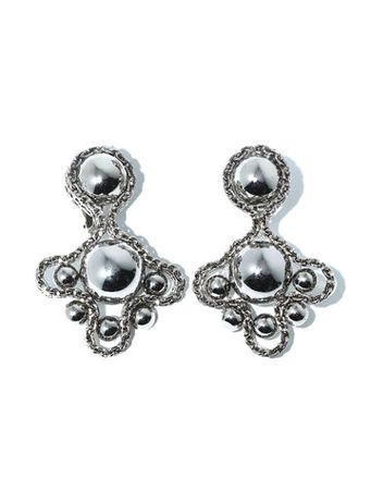 Toga Pulla Silver Clover Earring – Shyness Space