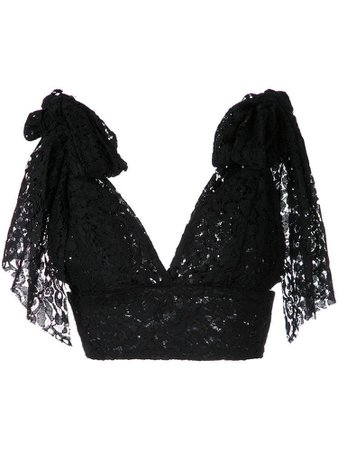 Bambah Tied Shoulder Triangle Top
