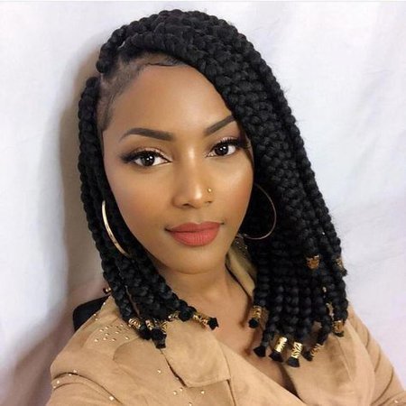 Munaluchi Bride on Instagram: “Bridal hairstyle inspiration. What do you think of this #protecti… | Twist hairstyles, Braids for short hair, Bridal hair inspiration