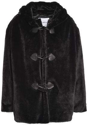 Ainea Faux Fur Hooded Coat