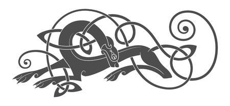 85057936-stock-vector-ancient-celtic-mythological-symbol-of-wolf-dog-beast-vector-knot-ornament-.jpg (450×208)