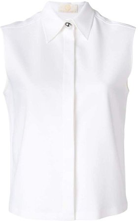 sleeveless blouse