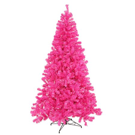 Vickerman - 6' x 44" Hot Pink Tree Dural LED 350Pnk