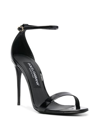 Dolce & Gabbana strap100mm patent-leather Sandals - Farfetch