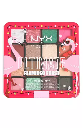 NYX Ultimate Flamingo Frost Eyeshadow Palette (Limited Edition) $20 Value | Nordstromrack
