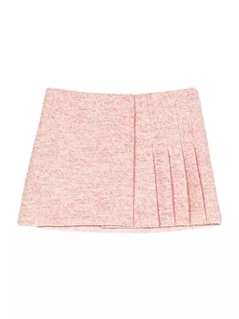 Shop Maje Janello Pleated Mini Skirt | Saks Fifth Avenue