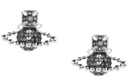 Vivienne Westwood Crystal Orb Earrings