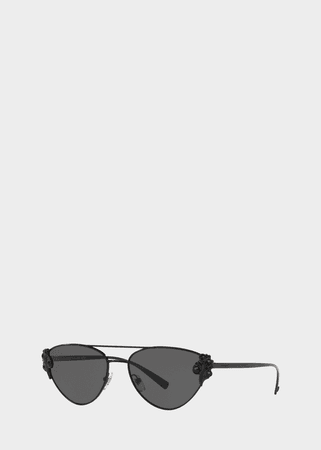 Versace Baroccomania Pilot Sunglasses for Women | US Online Store