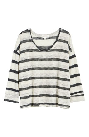 Treasure & Bond Lightweight Stripe Sweater | Nordstrom