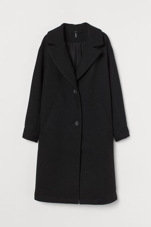 Wool-blend Coat - Black - Ladies | H&M US