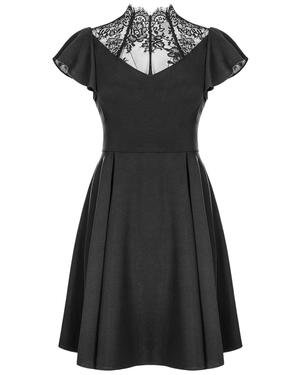 The Black Twin Sin Dress – Goth Mall