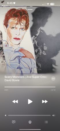 scary monsters and super creeps by David Bowie