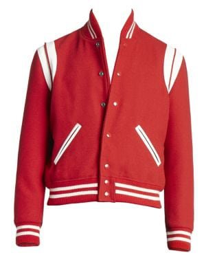 Gucci - Japanese Hooded Varsity Jacket - saks.com