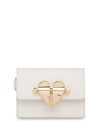 Prada Heart Clasp Mini Bag Aw19 | Farfetch.com