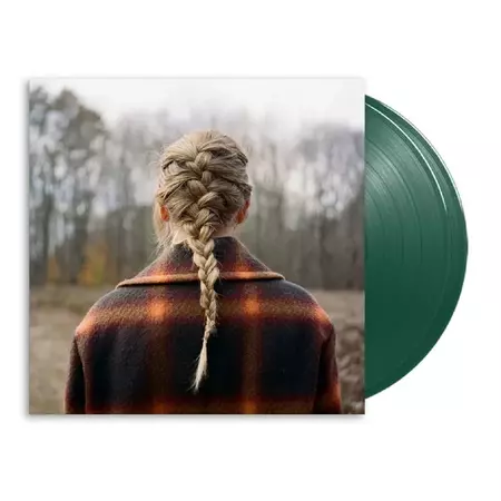 Taylor Swift - Evermore Exclusive Limited Edition Green 2x LP Vinyl Record - Walmart.com