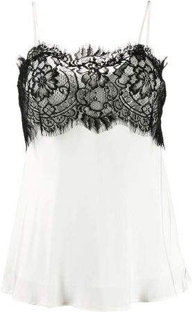 lace detail camisole top