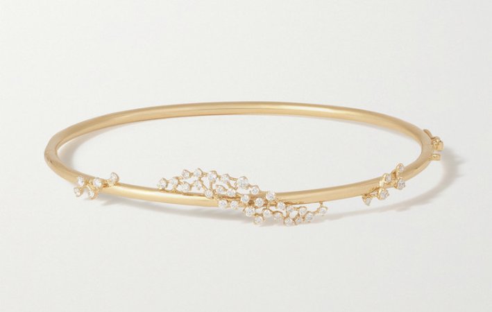 Ananya 18-karat gold diamond bracelets