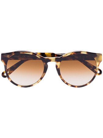 Chloé Eyewear Willow pantos-frame Sunglasses - Farfetch