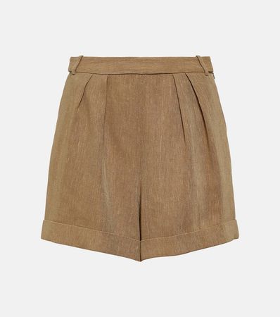 Pawel Linen Shorts in Beige - Loro Piana | Mytheresa