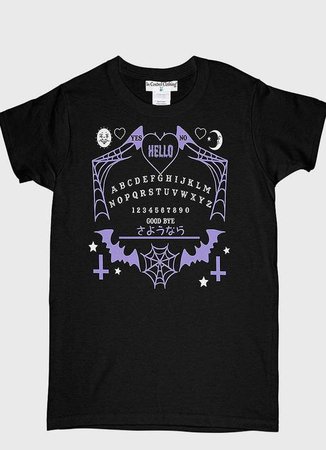 Ouija Pastel Goth T-Shirt | In Control Clothing