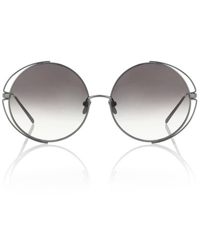 Oversized round sunglasses