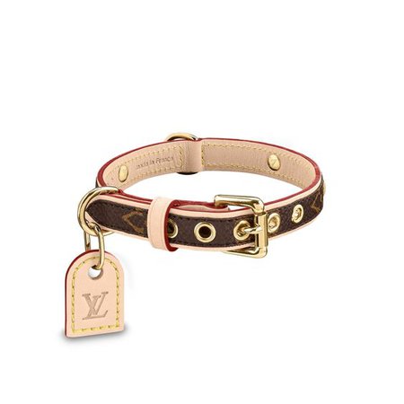 Baxter Dog Collar PM Monogram - Travel | LOUIS VUITTON ®