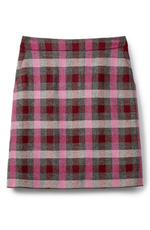 Boden British Tweed Wool Mini Skirt | Nordstrom