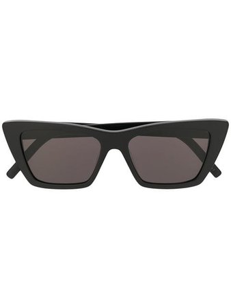 Saint Laurent Eyewear square sunglasses $265 - Shop SS19 Online - Fast Delivery, Price