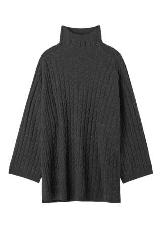 Totême - Long cashmere cable knit