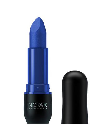 blue lipstick by Nicka K