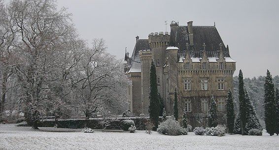 winter chateau - Bing images