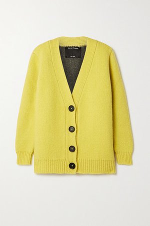 Wool Cardigan - Yellow