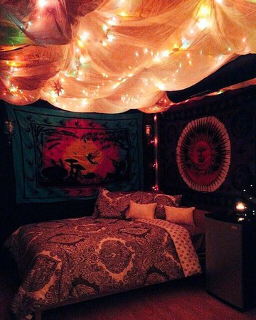 aesthetic, colorful, decor, grunge, hipster, indie, room, trippy