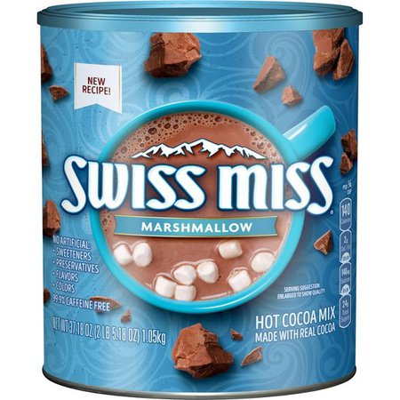 Swiss Miss Hot Cocoa Mix Canister - 37.18oz : Target