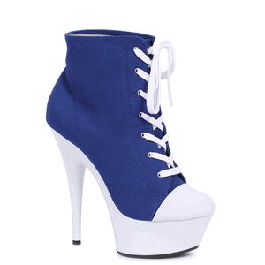 blue shoe heels