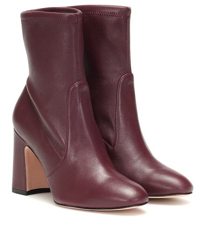 Niki 90 leather ankle boots