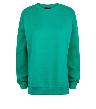Light green oversized sweatshirt