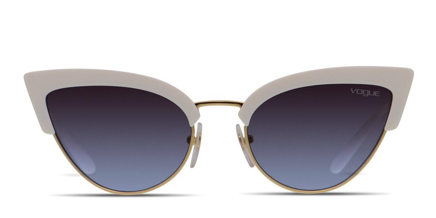 Vogue VO5212S White/Gold Prescription Sunglasses